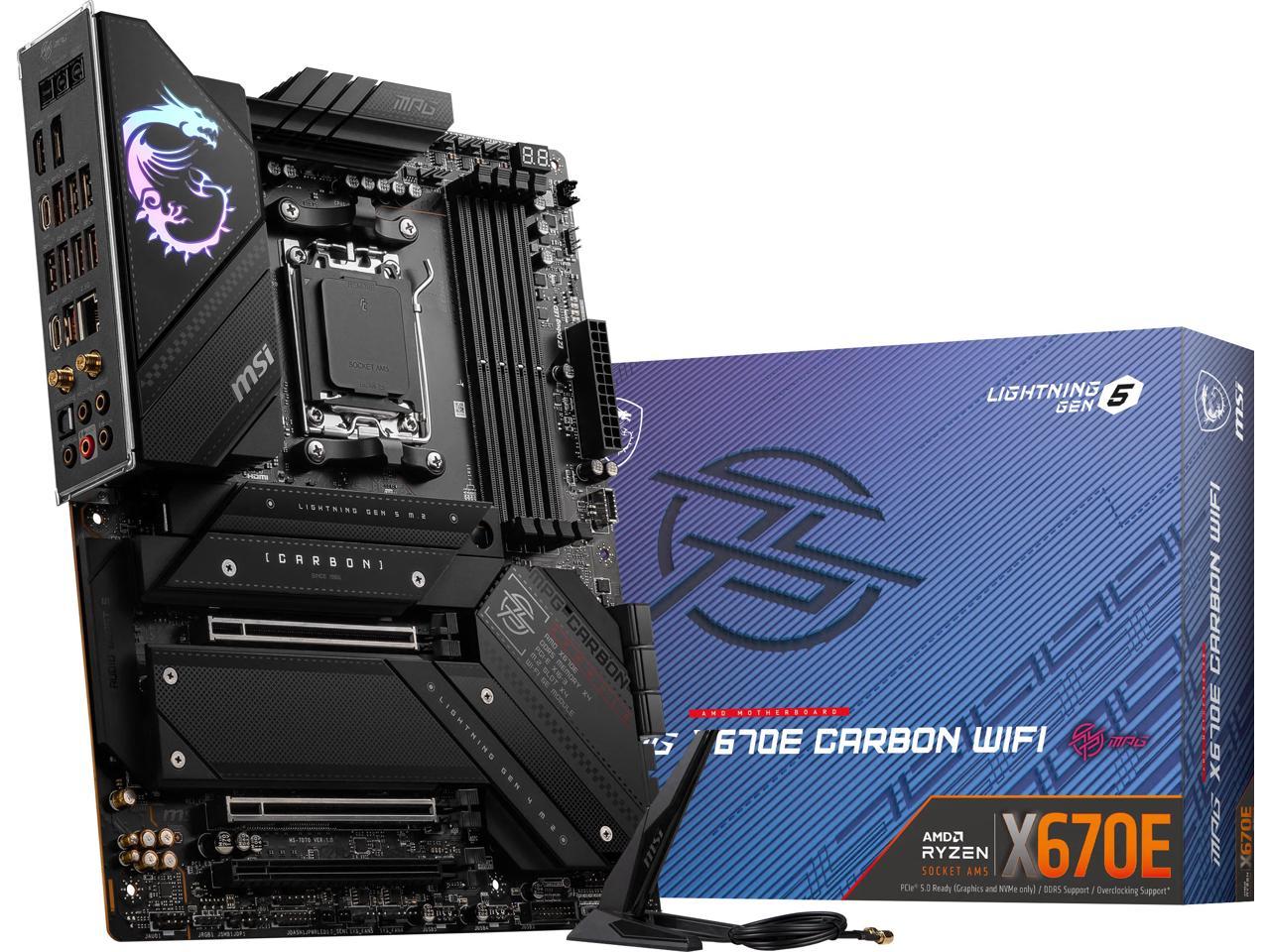 MSI motherboard X670E